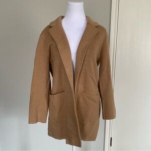 J. Crew Tan Knit Cardigan